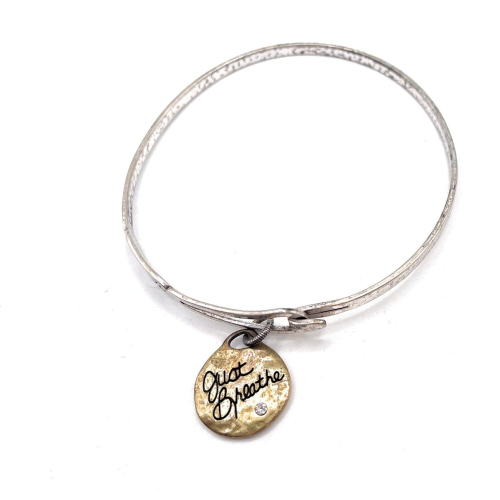 Brighton Art & Soul Just Breathe Bangle Bracelet - 7172